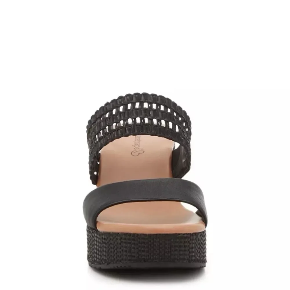 NEW NWT Baretraps Myles Platform Sandal Black Size 9.5